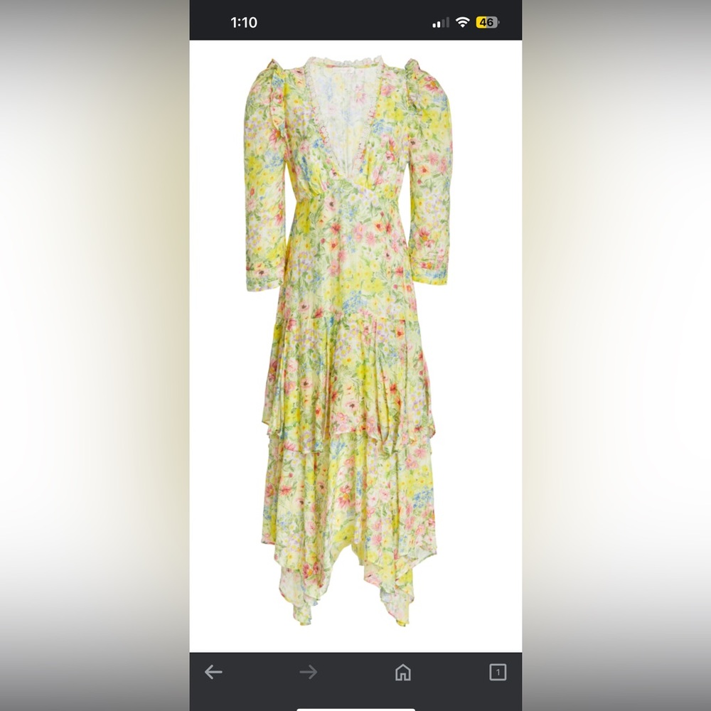 Brand new loveshackfancy dress